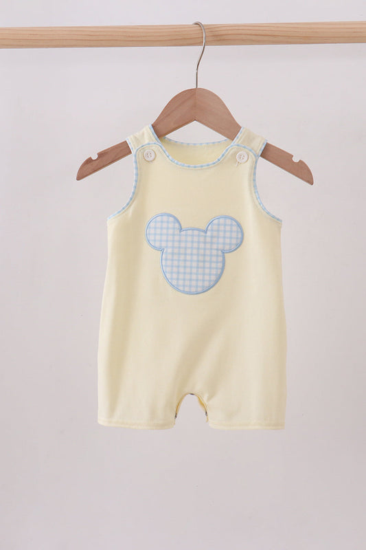 Yellow character applique jonjon