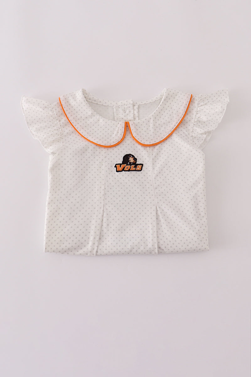 Tennessee applique ruffle pants set