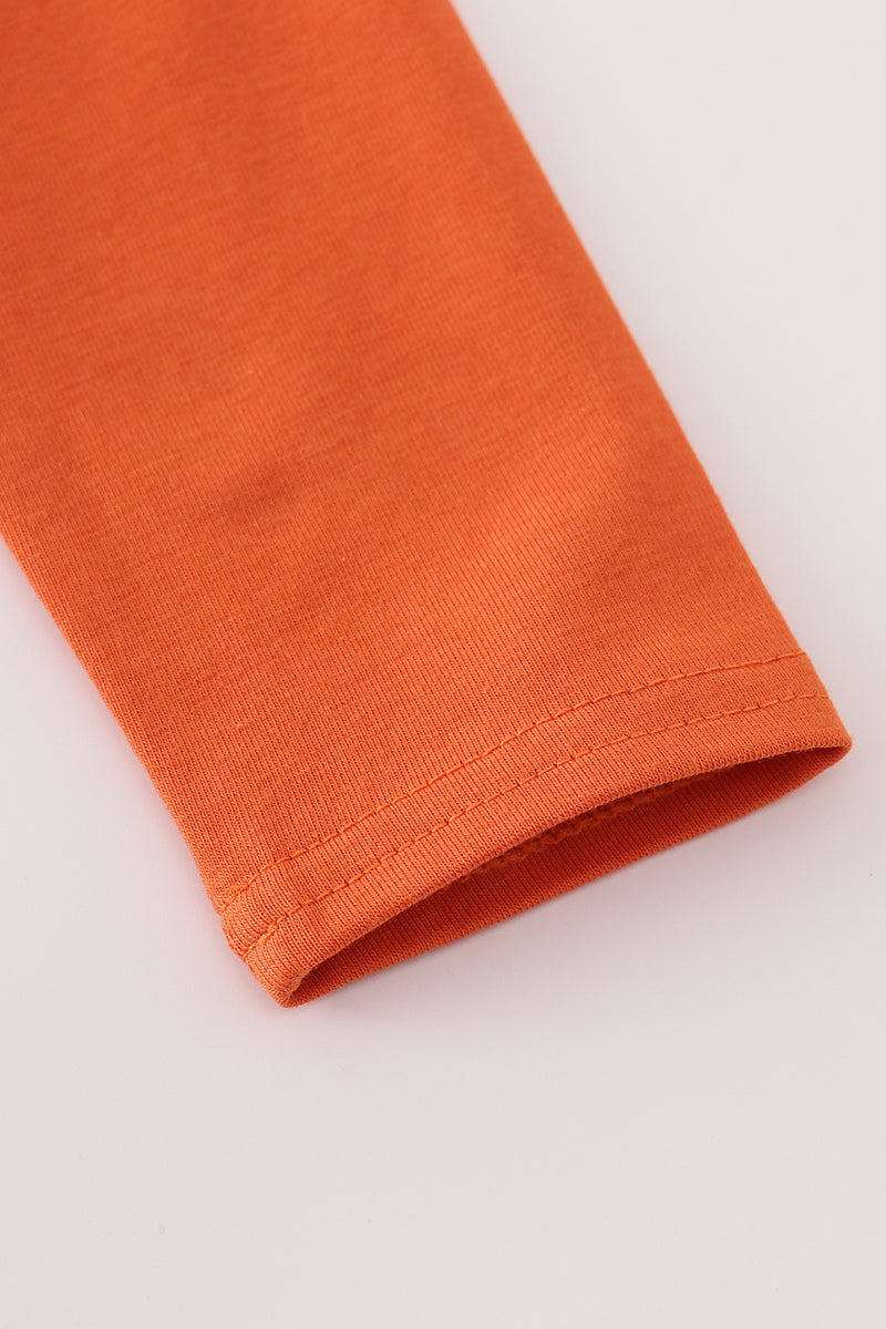 Rust Texas embroidery bubble