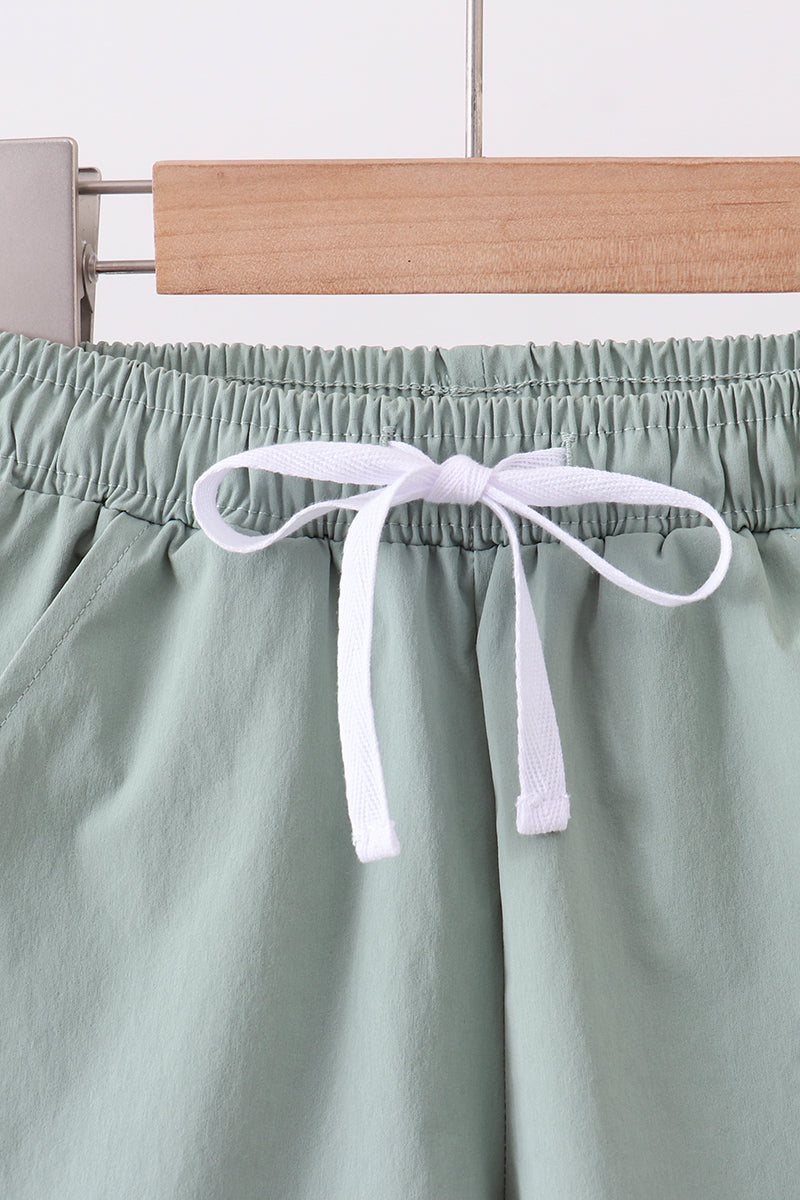 Sage pocket performance shorts