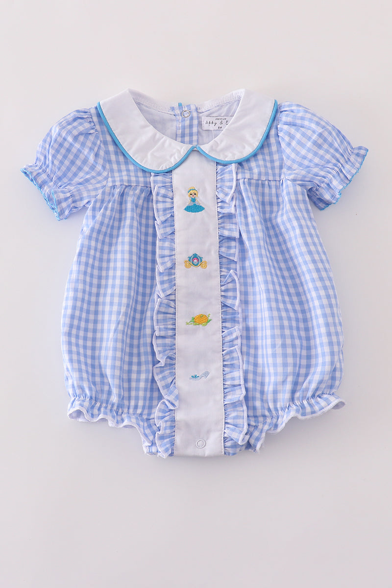 Blue princess pumpkin bubble