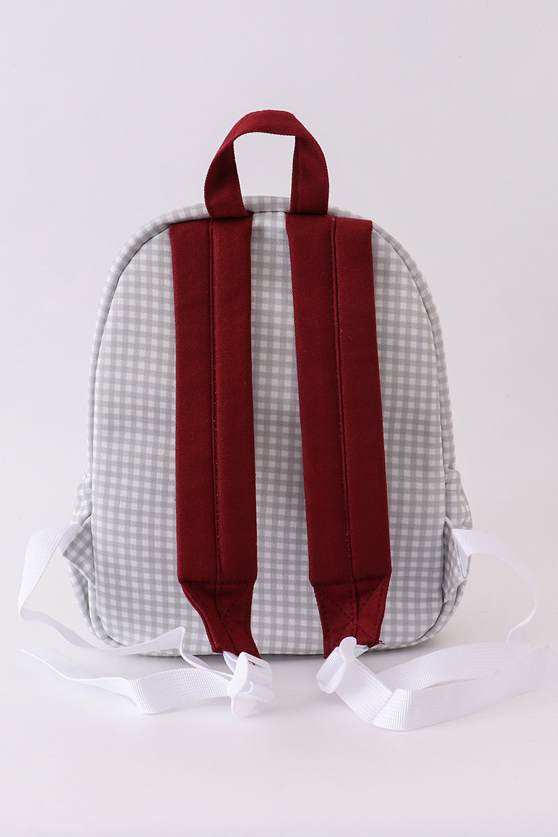 Mississippi state bulldogs embroidery girl backpack