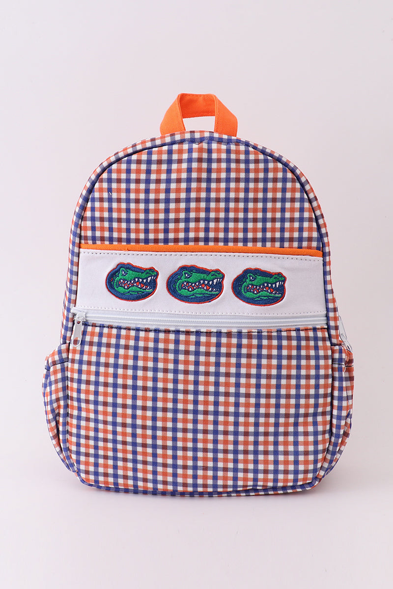 Florida gators embroidery boy backpack