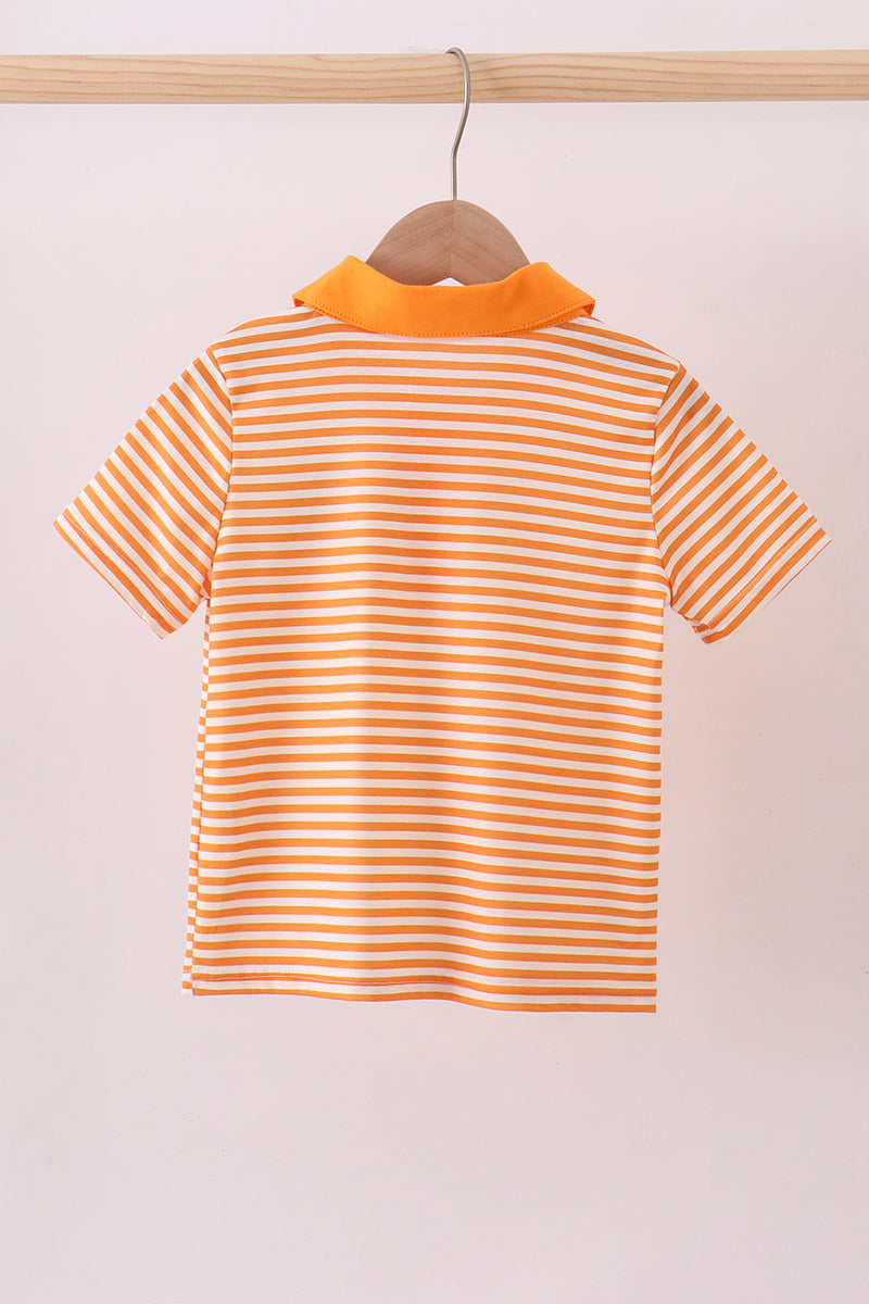 Tennessee Go vols embroidery stripe top