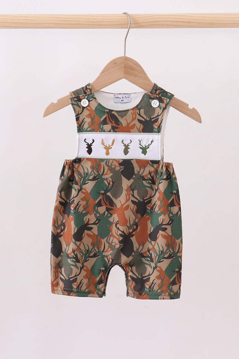 Camouflage deer antler embroidery jonjon